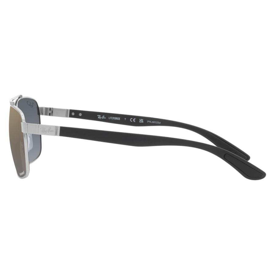 レイバン サングラス 純正レンズ対応 RB3701 003/J0 59 ダブルブリッジ メタル 偏光レンズ ポラロイズド メンズ スクエア | Ray-Ban | 02