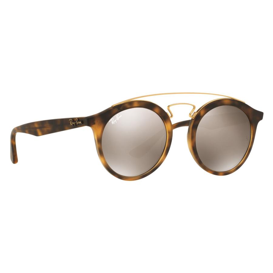 オススメ価格 レイバン サングラス RB4256F 60925A 52 Ray-Ban RayBan ラウンド ダブルブリッジ ミラーレンズ | Ray-Ban | 04