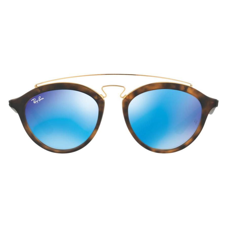 オススメ価格 レイバン サングラス RB4257F 609255 55 Ray-Ban RayBan ボストン ラウンド ダブルブリッジ ミラーレンズ | Ray-Ban | 01