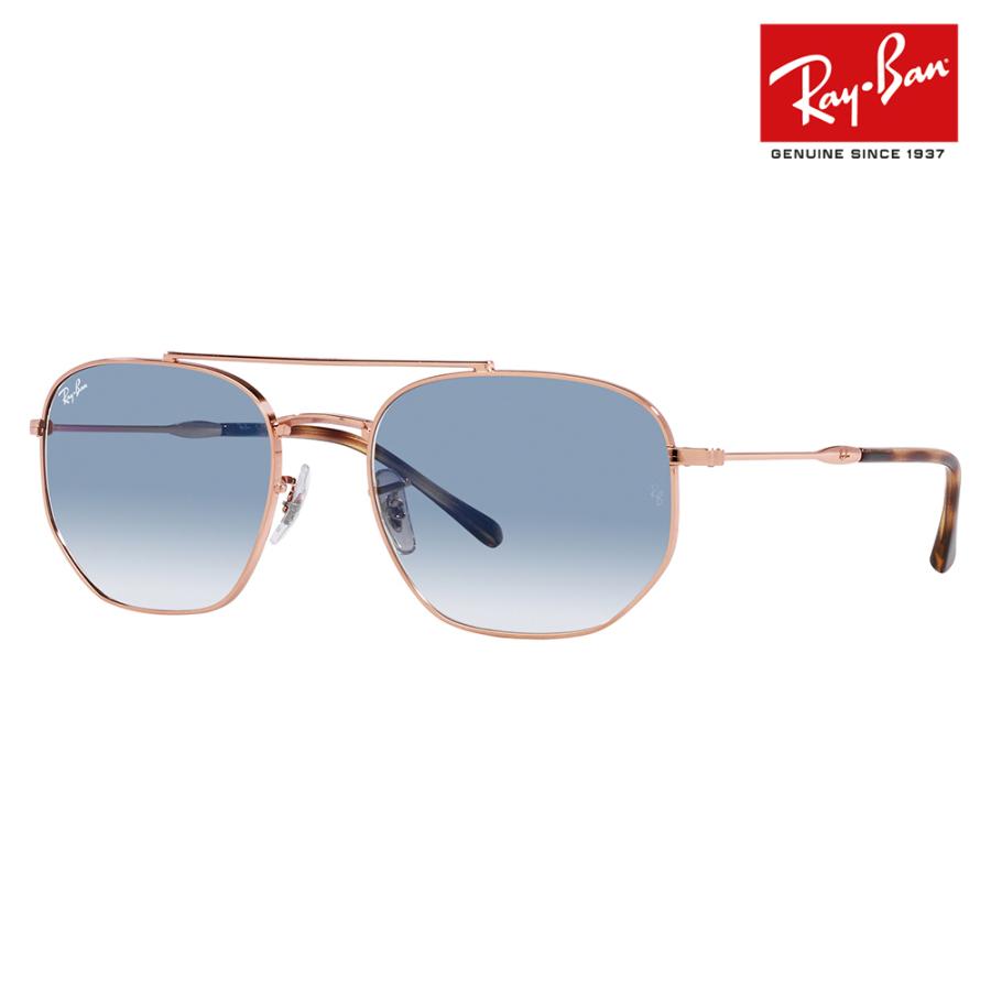 レイバン サングラス 純正レンズ対応 RB3707 92023F 54 57 メタル ダブルブリッジ ティアドロップ ラウンド Ray-Ban | Ray-Ban