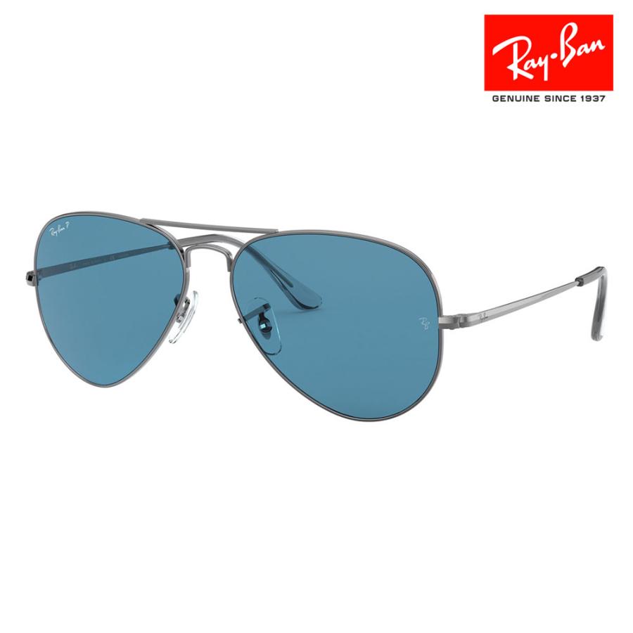 レイバン サングラス 純正レンズ対応 RB3689 004/S2 58 AVIATOR METAL II アビエーター メタル ティアドロップ 偏光レンズ ポラロイズド Ray-Ban | Ray-Ban