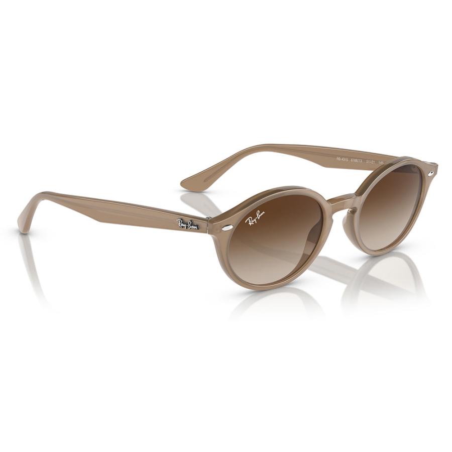 【美品】Ray-Ban サングラス オーバル ブラウン系 ケース付 Ray-Ban（レイバン） サングラス 純正レンズ対応 RB4315 616613 51