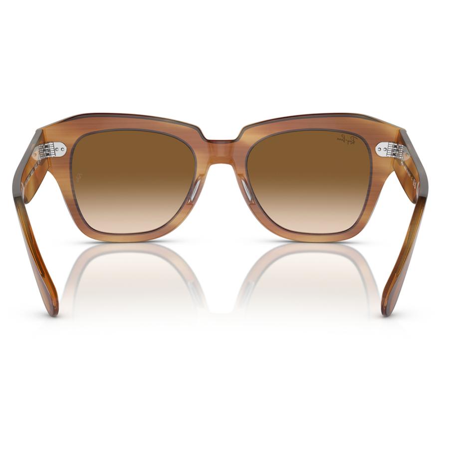 レイバン サングラス 純正レンズ対応 RB2186 140351 49 52 Ray-Ban スクエア STATE STREET セル  伊達メガネ 眼鏡 | Ray-Ban | 03