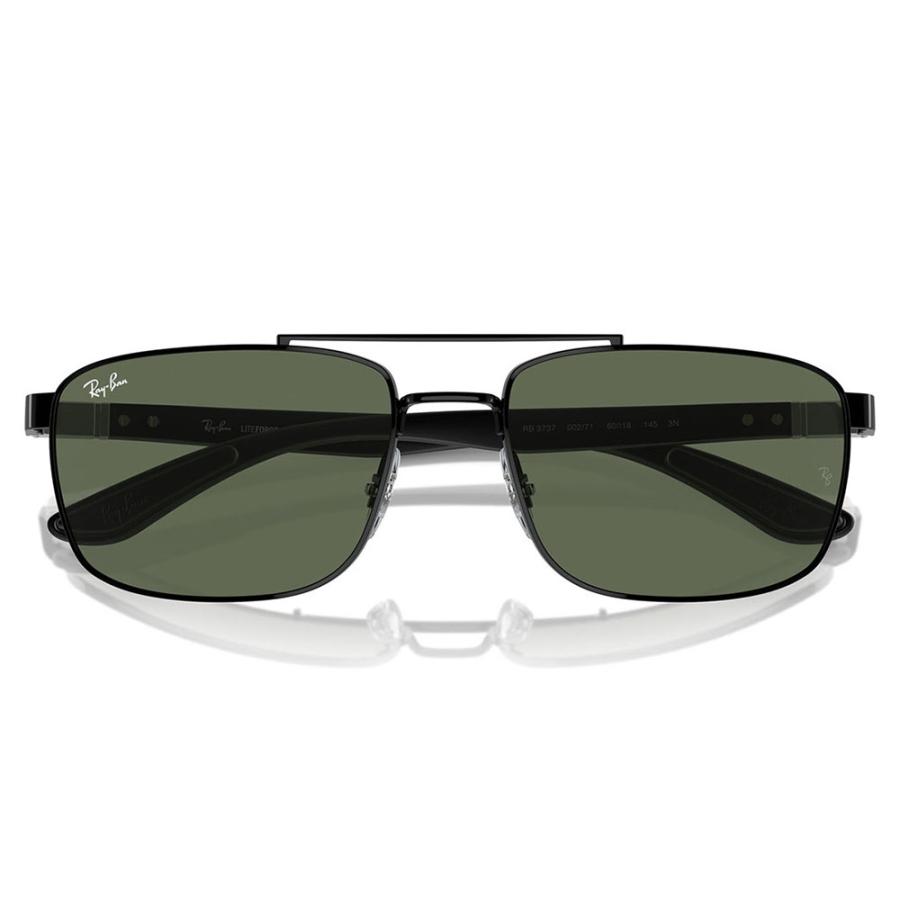 レイバン サングラス 純正レンズ対応 RB3737 002/71 60 Ray-Ban ダブルブリッジ スクエア ユニセックス メタル | Ray-Ban | 03