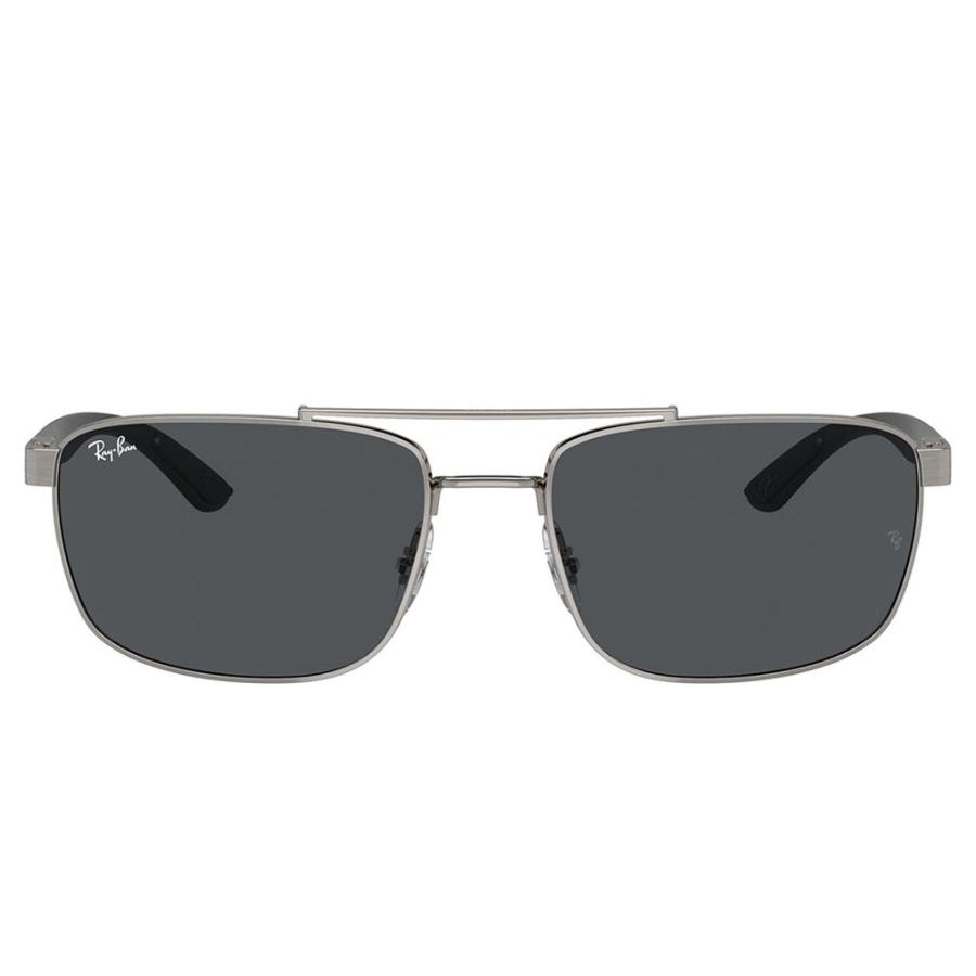 レイバン サングラス 純正レンズ対応 RB3737 004/87 60 Ray-Ban ダブルブリッジ スクエア ユニセックス メタル | Ray-Ban | 01