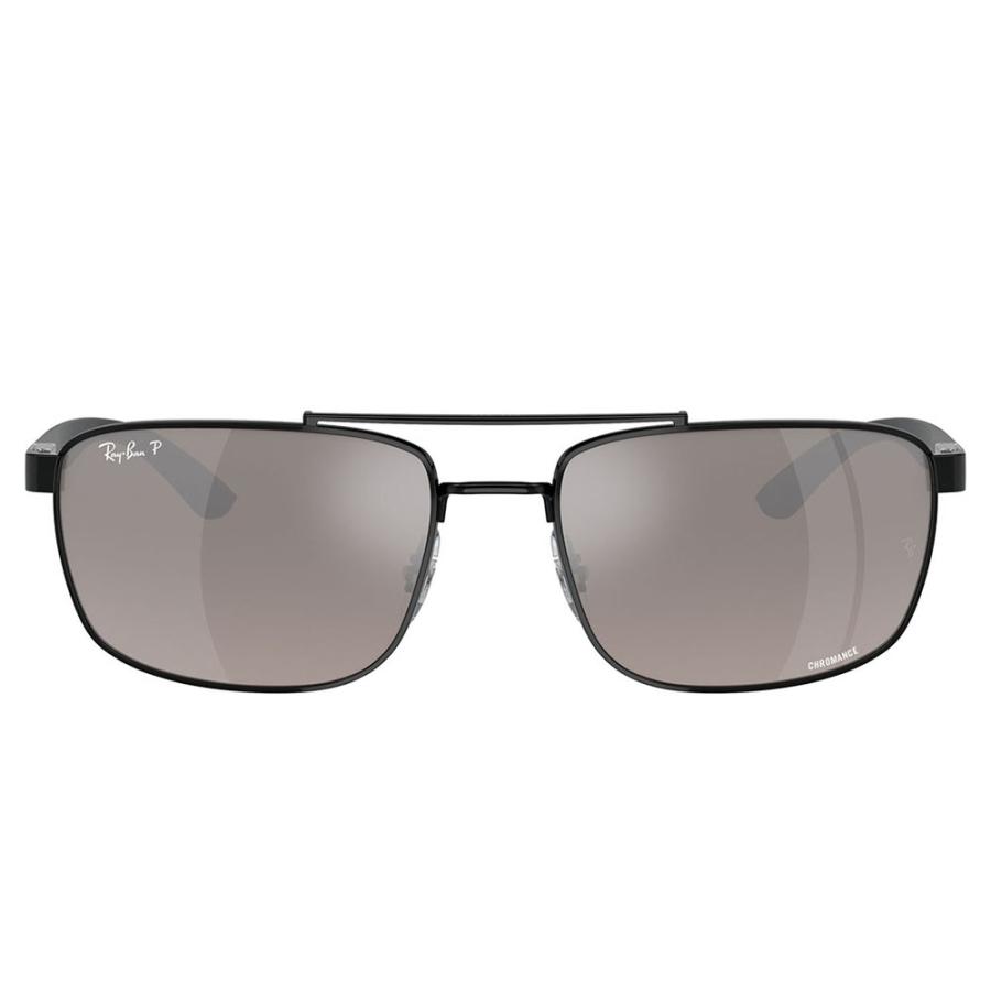 レイバン サングラス 純正レンズ対応 RB3737CH 002/5J 60 Ray-Ban クロマンス ダブルブリッジ スクエア ユニセックス メタル | Ray-Ban | 01