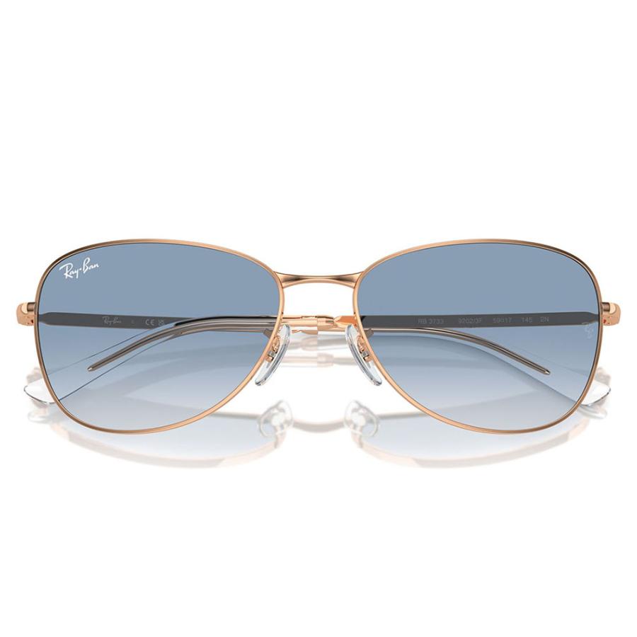 レイバン サングラス 純正レンズ対応 RB3733 92023F  56 59 Ray-Ban クラシック パイロット  ユニセックス メタル | Ray-Ban | 04