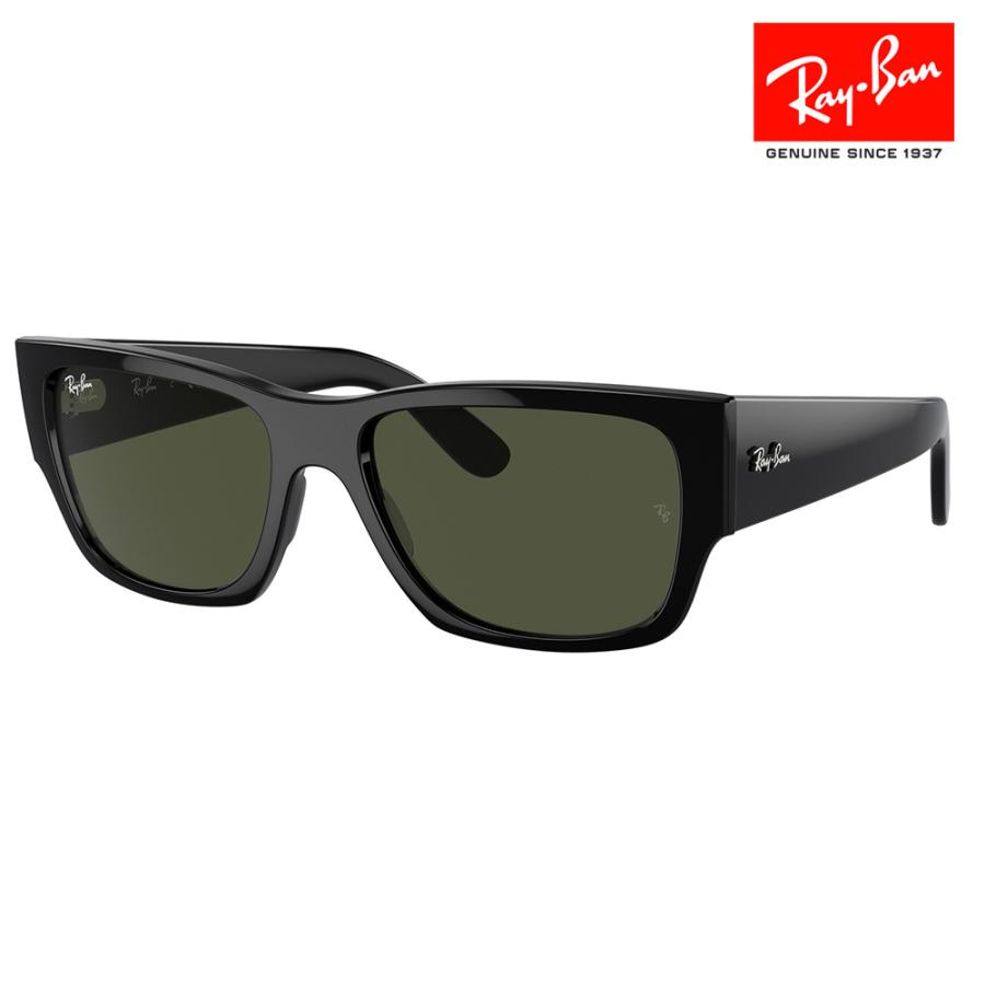 Ray-Ban レイバン RB0947SF サングラス メガネ Ray-Ban™ Carlos RB0947SF Rectangle Sunglasses | EyeOns.com