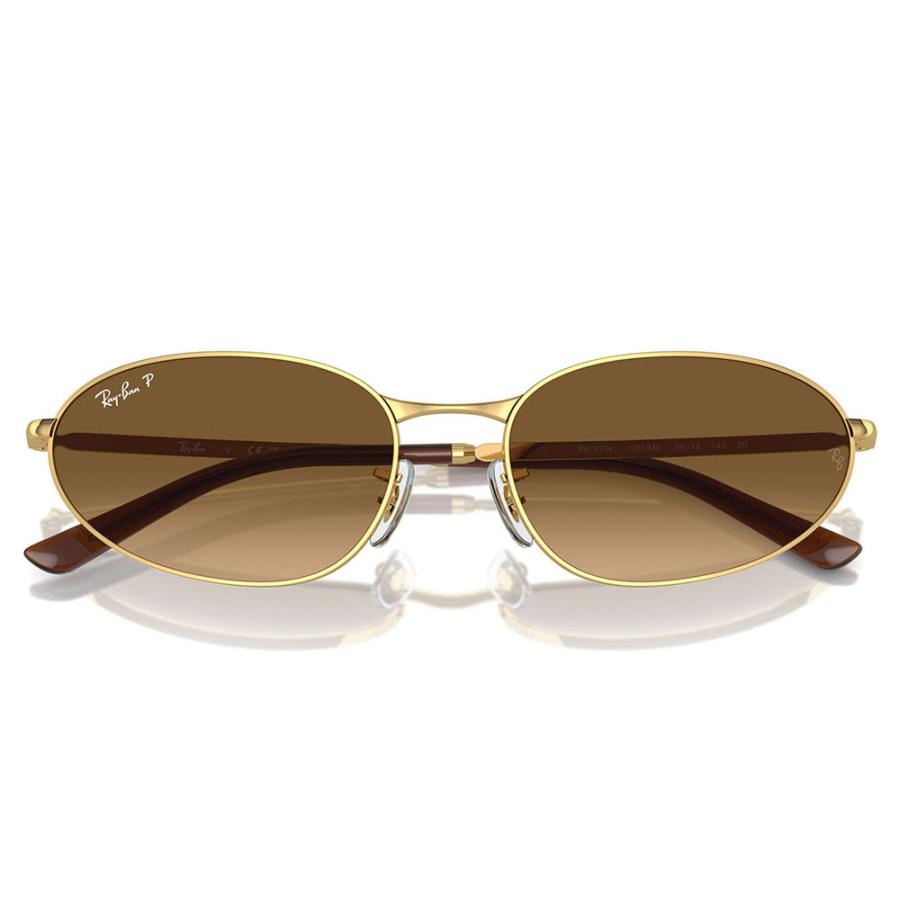 レイバン サングラス 純正レンズ対応 RB3734 001/M2  56 59 Ray-Ban オーバル メタル  ユニセックス 偏光 | Ray-Ban | 04