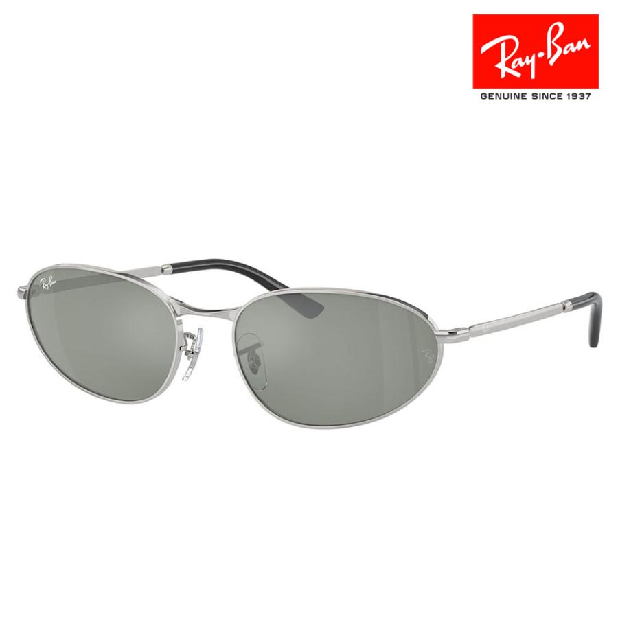 レイバン サングラス 純正レンズ対応 RB3734 003/40  56 59 Ray-Ban オーバル メタル  ユニセックス | Ray-Ban