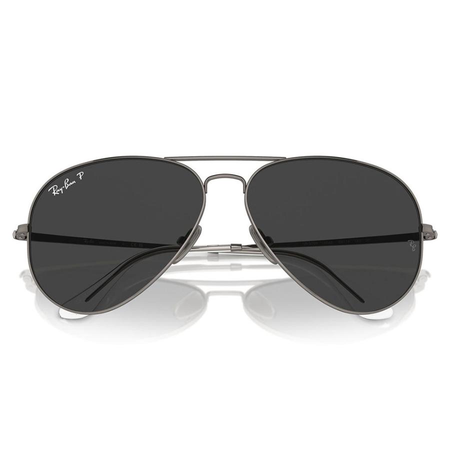 レイバン サングラス 純正レンズ対応 RB8089 165/48 58 62 Ray-Ban AVIATOR TITANIUM アビエーター チタン ティアドロップ 偏光 | Ray-Ban | 04