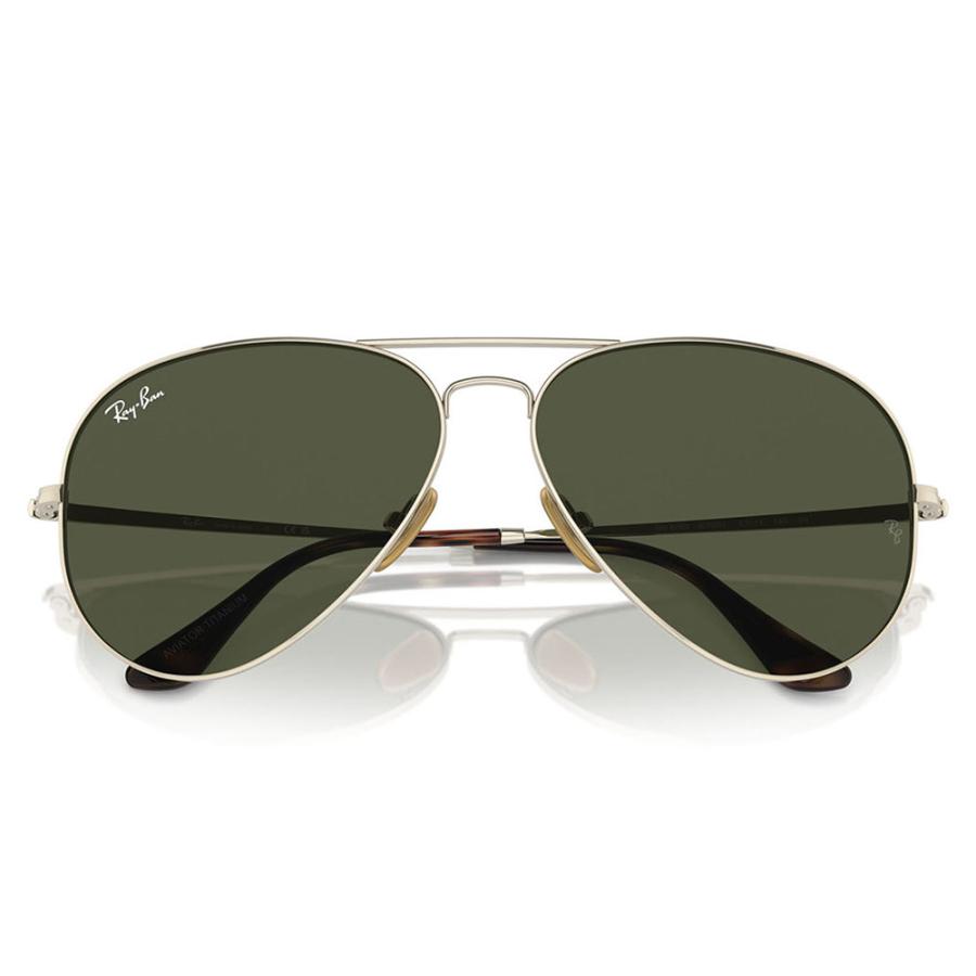レイバン サングラス 純正レンズ対応 RB8089 926531 58 62 Ray-Ban AVIATOR TITANIUM アビエーター チタン ティアドロップ | Ray-Ban | 04