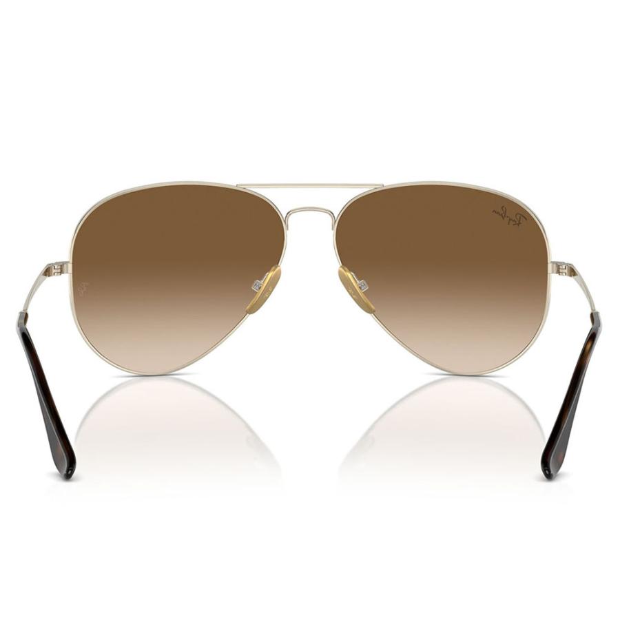 レイバン サングラス 純正レンズ対応 RB8089 926551 58 62 Ray-Ban AVIATOR TITANIUM アビエーター チタン ティアドロップの画像
