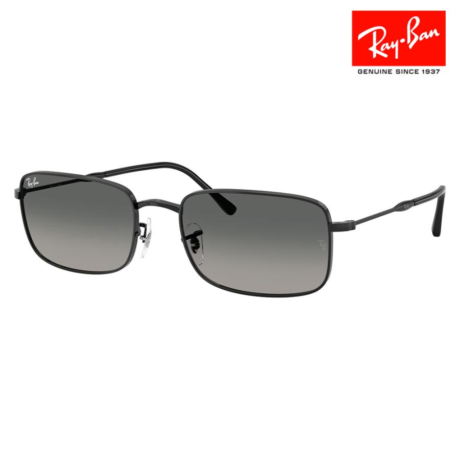 レイバン サングラス 純正レンズ対応 RB3746 002/71 56 59 スクエア メタル ユニセックス | Ray-Ban