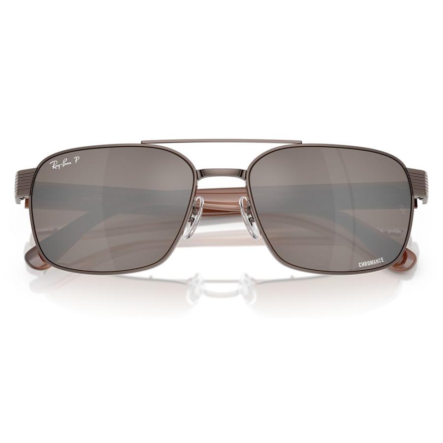 レイバン サングラス 純正レンズ対応 RB3751CH 9259AN 58 61  スクエア メタル ユニセックス 偏光 | Ray-Ban | 04