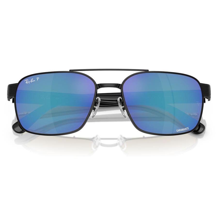 オススメ価格 レイバン サングラス RB3751CH 002/4L 58 61 ミラーレンズ スクエア メタル ユニセックス 偏光 | Ray-Ban | 04