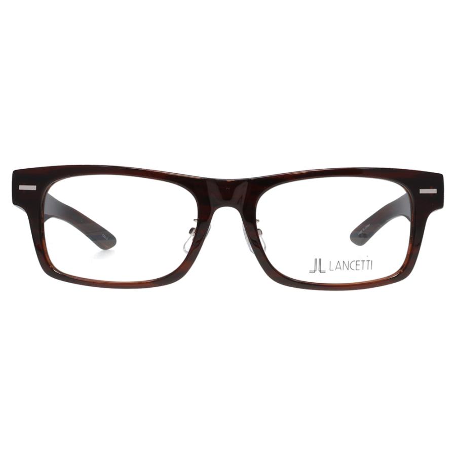 ランチェッティ メガネ フレーム LS-K11F 2 58 62 LANCETTI 大きいサイズ ラージ ビッグ キング 大きめ ワイド メンズ スクエア セル サングラス 伊達眼鏡 | LANCETTI | 01