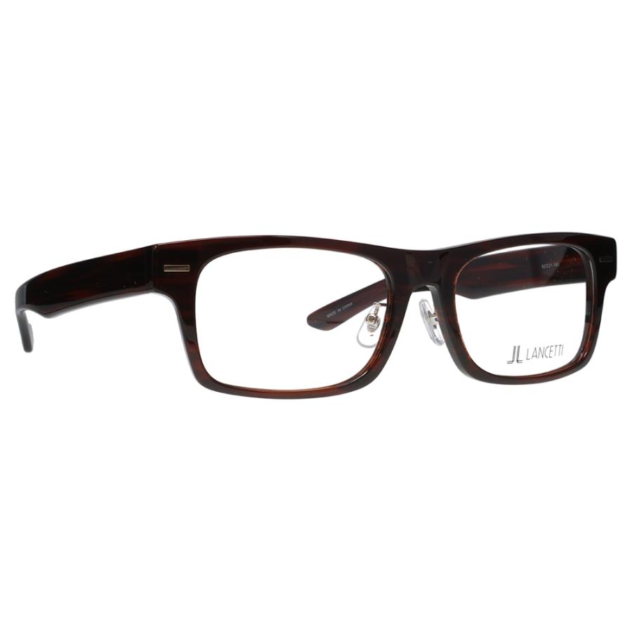 ランチェッティ メガネ フレーム LS-K11F 2 58 62 LANCETTI 大きいサイズ ラージ ビッグ キング 大きめ ワイド メンズ スクエア セル サングラス 伊達眼鏡 | LANCETTI | 04