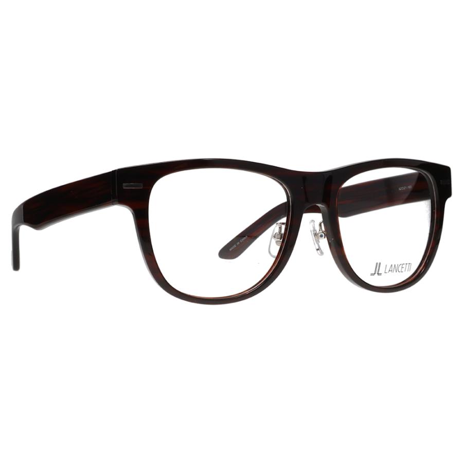 ランチェッティ メガネ フレーム LS-K12F 2 58 62 LANCETTI 大きいサイズ ラージ ビッグ キング 大きめ ワイド メンズ ウェリントン セル サングラス 伊達眼鏡 | LANCETTI | 04