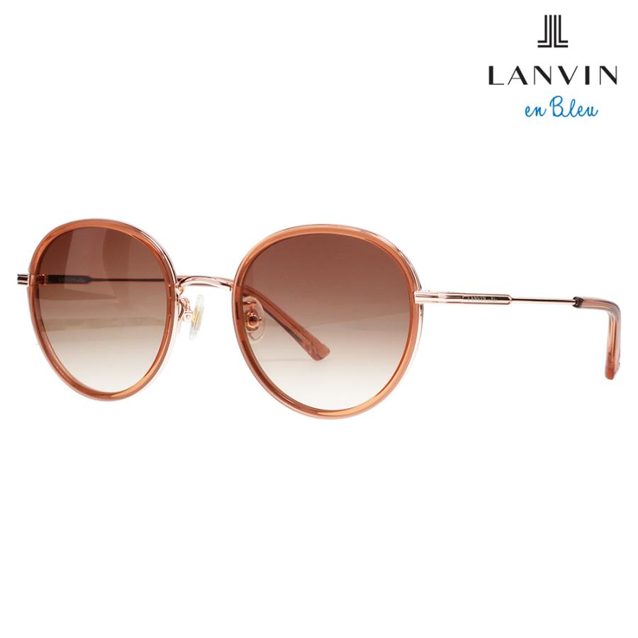 LANVIN en Bleu ランバンオンブルー サングラス SLB010J 0300 51 フレンチビンテージ ボストン コンビネーション ジャパンモデル レディース UVカット | LANVIN en Bleu