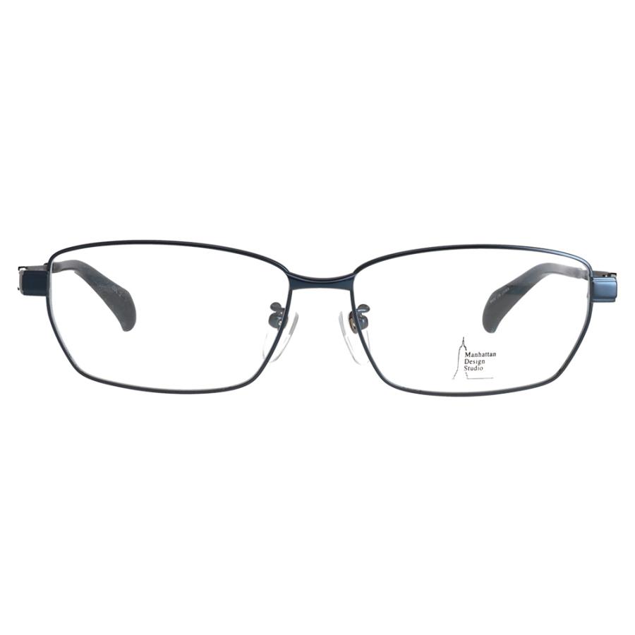 マンハッタンデザインスタジオ メガネ MDS-524 2 60 Manhattan Design Studio 大きいサイズ ラージサイズ ビッグサイズ キングサイズ 大きめ ワイド メンズ 眼鏡 |  | 01
