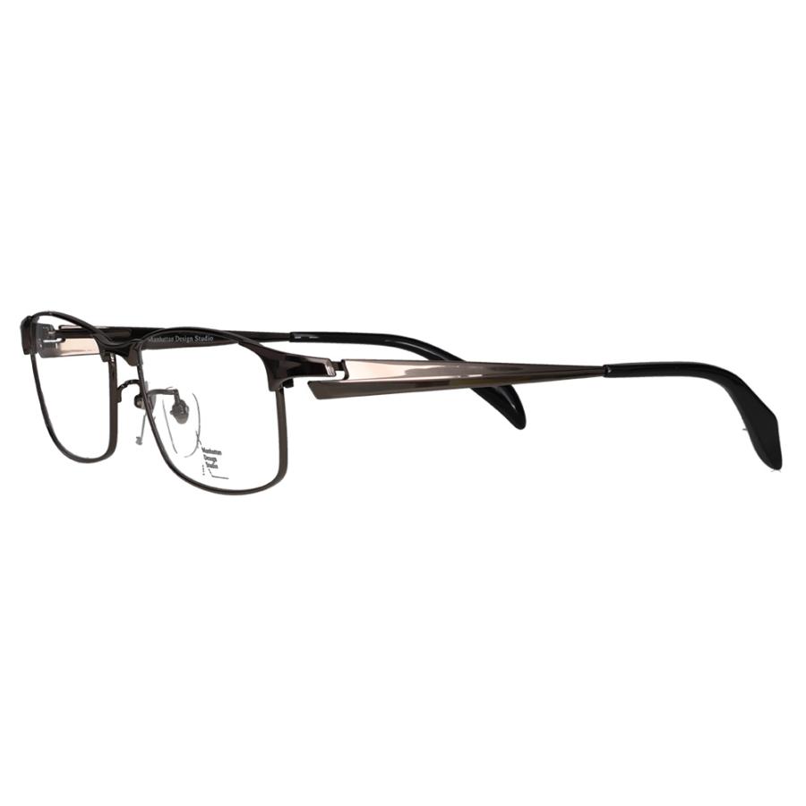 マンハッタンデザインスタジオ メガネ MDS-525 3 60 Manhattan Design Studio 大きいサイズ ラージサイズ ビッグサイズ キングサイズ 大きめ ワイド メンズ 眼鏡 |  | 03