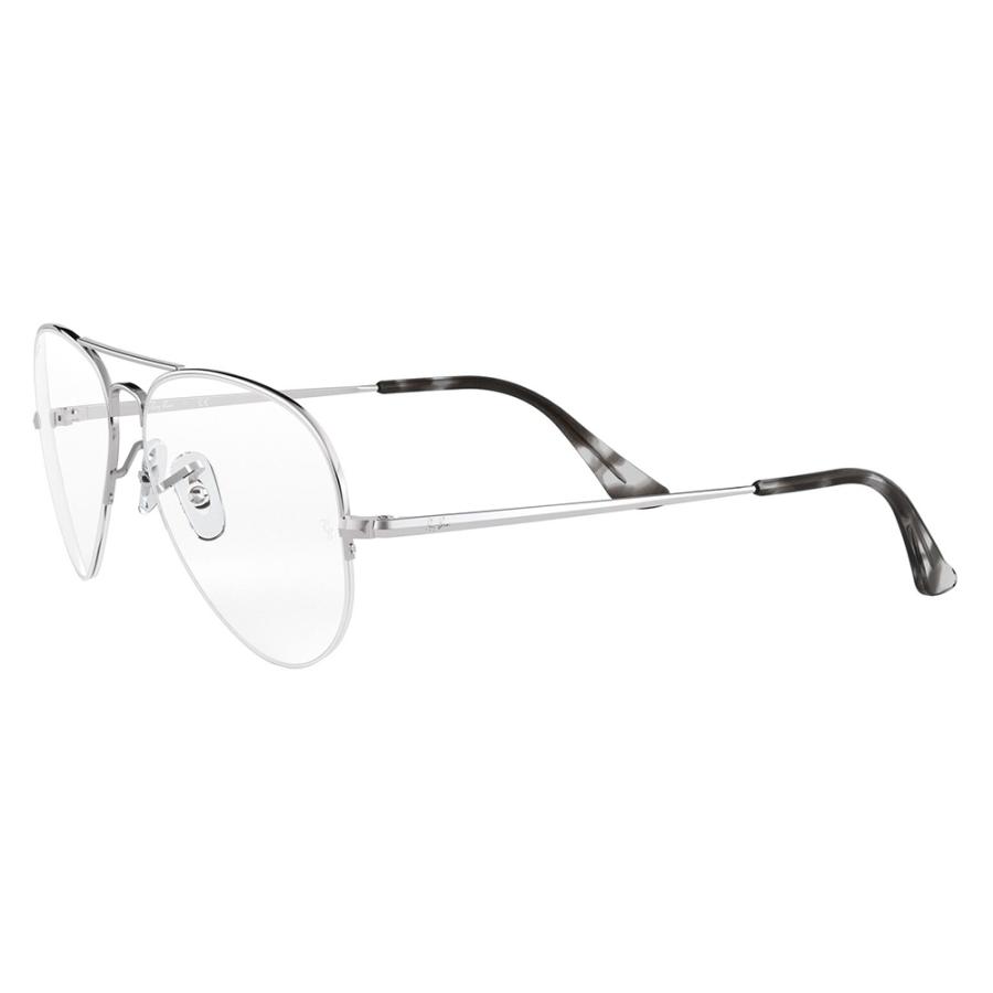 アウトレット レイバン メガネ フレーム RX6589 2501 56 59 Ray-Ban アビエーターゲーズ AVIATOR GAZE ティアドロップ ハーフリム | Ray-Ban | 03