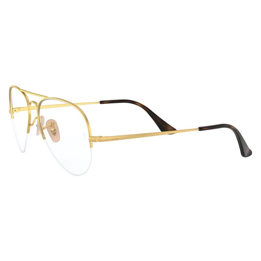 アウトレット レイバン メガネ フレーム RX6589 3033 56 59 Ray-Ban アビエーターゲーズ AVIATOR GAZE ティアドロップ ハーフリム | Ray-Ban | 03