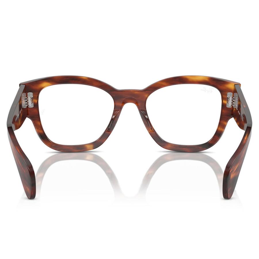 レイバン Ray-Ban メガネ フレーム 伊達メガネ 眼鏡 RX7681V 2144 52 JORGE ホルヘ スクエア ウェリントン セル 日本製 ユニセックス | Ray-Ban | 03