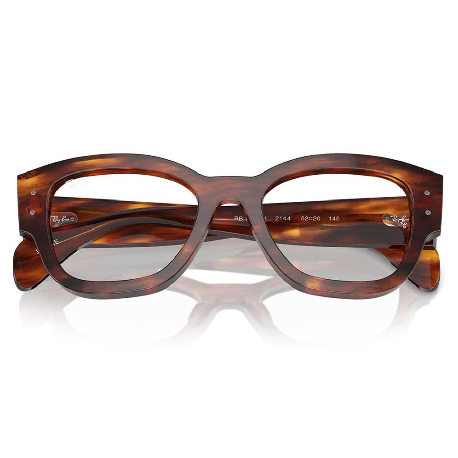 レイバン Ray-Ban メガネ フレーム 伊達メガネ 眼鏡 RX7681V 2144 52 JORGE ホルヘ スクエア ウェリントン セル 日本製 ユニセックス | Ray-Ban | 04