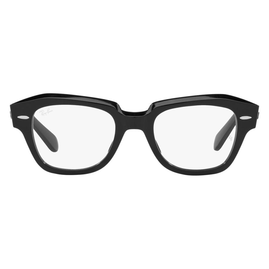アウトレット レイバン Ray-Ban RayBan RX5486 2000 46 48 STATE STREET スクエア セル ユニセックス 伊達メガネ 眼鏡 | Ray-Ban | 01