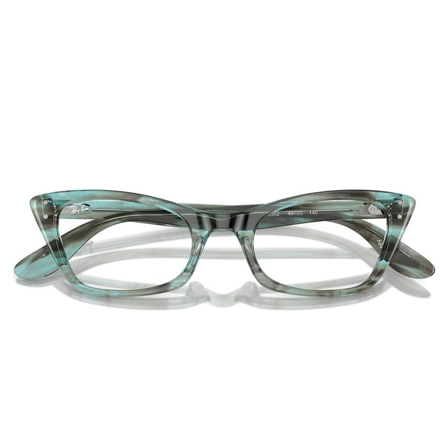 レイバン メガネ フレーム 純正レンズ対応  Ray-Ban RayBan RX5499 8362 49 51  バーバンクファミリー Lady burbank キャット フォックス レディース 伊達眼鏡 | Ray-Ban | 04