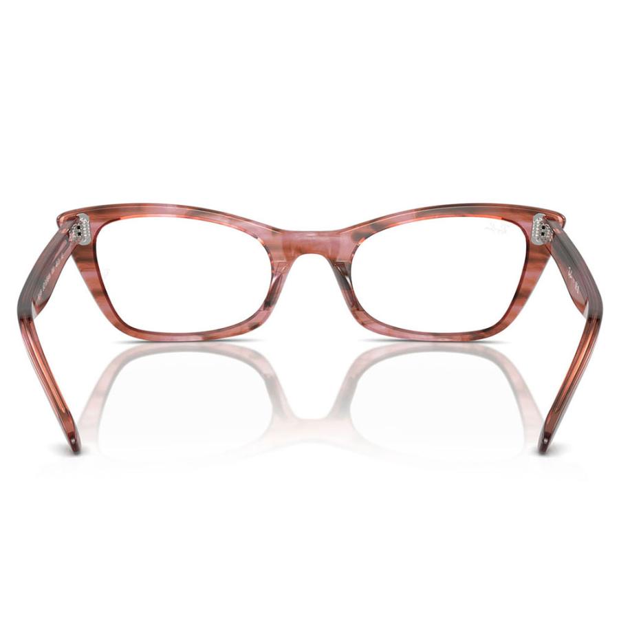 レイバン メガネ フレーム 純正レンズ対応  Ray-Ban RayBan RX5499 8363 49 51  バーバンクファミリー Lady burbank キャット フォックス レディース 伊達眼鏡 | Ray-Ban | 03