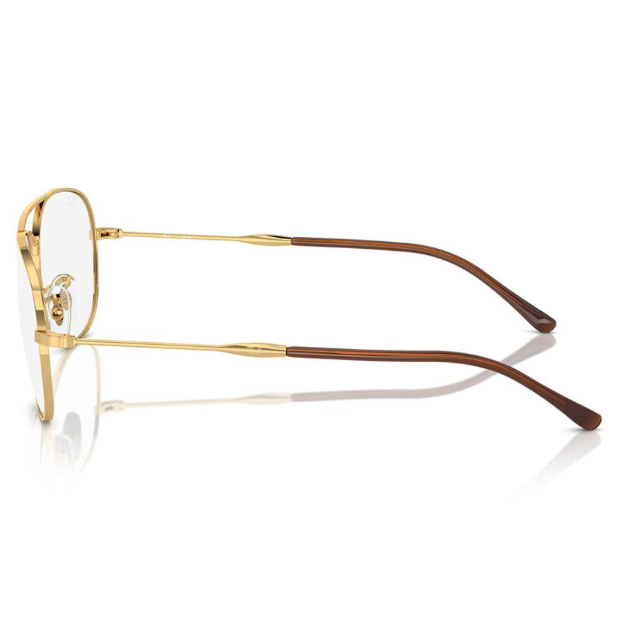 レイバン メガネ フレーム 純正レンズ対応 Ray-Ban RayBan RX3735V 2500 55 57 BAIN BRIDGE ティアドロップ ダブルブリッジ メタル 伊達メガネ 眼鏡 | Ray-Ban | 02