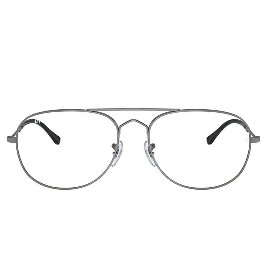 レイバン メガネ フレーム 純正レンズ対応 Ray-Ban RayBan RX3735V 2502 55 57 BAIN BRIDGE ティアドロップ ダブルブリッジ メタル 伊達メガネ 眼鏡 | Ray-Ban | 01