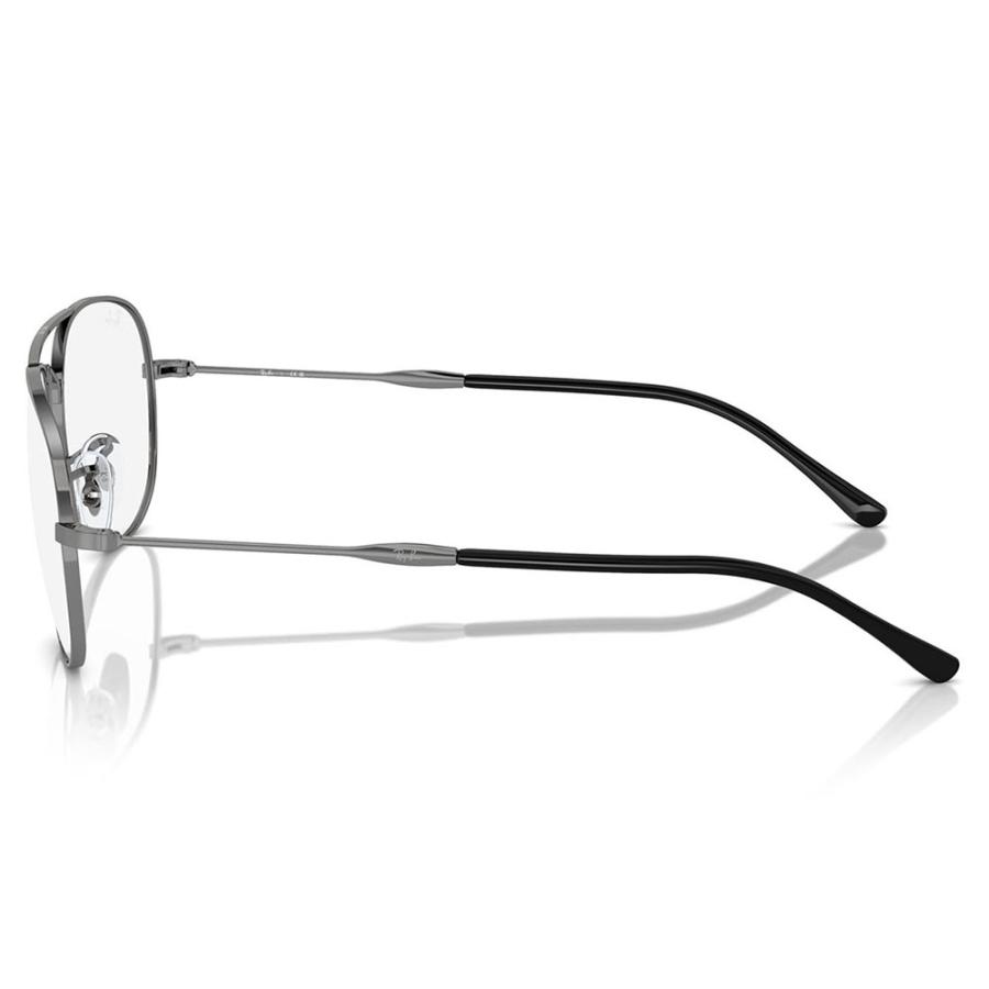 レイバン メガネ フレーム 純正レンズ対応 Ray-Ban RayBan RX3735V 2502 55 57 BAIN BRIDGE ティアドロップ ダブルブリッジ メタル 伊達メガネ 眼鏡 | Ray-Ban | 02