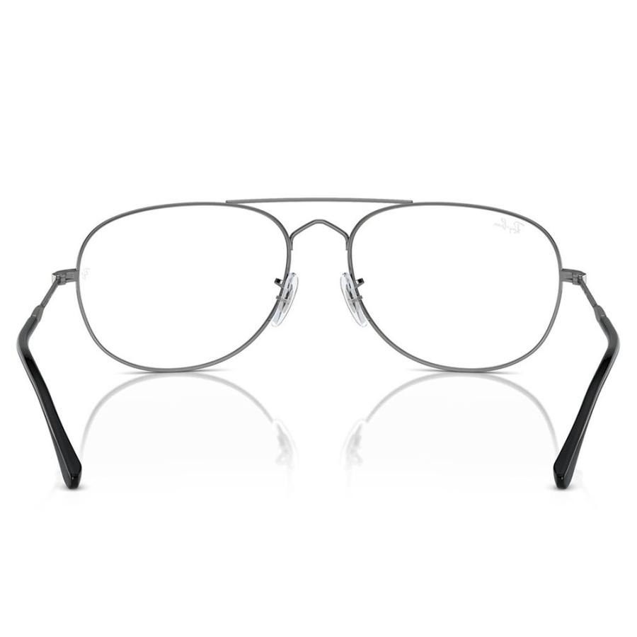 レイバン メガネ フレーム 純正レンズ対応 Ray-Ban RayBan RX3735V 2502 55 57 BAIN BRIDGE ティアドロップ ダブルブリッジ メタル 伊達メガネ 眼鏡 | Ray-Ban | 03