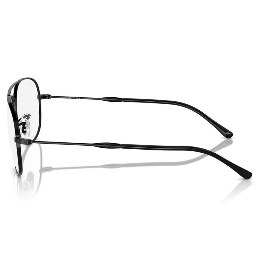 レイバン メガネ フレーム 純正レンズ対応 Ray-Ban RayBan RX3735V 2509 55 57 BAIN BRIDGE ティアドロップ ダブルブリッジ メタル 伊達メガネ 眼鏡 | Ray-Ban | 02