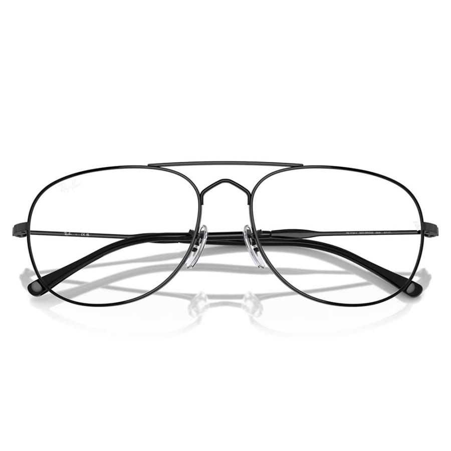 レイバン メガネ フレーム 純正レンズ対応 Ray-Ban RayBan RX3735V 2509 55 57 BAIN BRIDGE ティアドロップ ダブルブリッジ メタル 伊達メガネ 眼鏡 | Ray-Ban | 04
