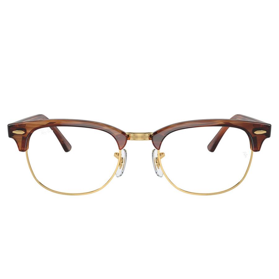 レイバン メガネ フレーム 純正レンズ対応 Ray-Ban RayBan RX5154 8375 51 53 伊達眼鏡 CLUBMASTER クラブマスター メタル サーモント ブロー | Ray-Ban | 01