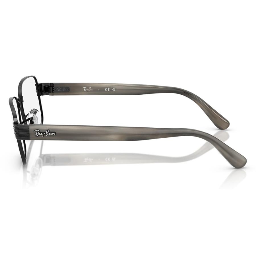 レイバン メガネ フレーム 純正レンズ対応 Ray-Ban RayBan RX6529 2509 54 56  スクエア メタル ユニセックス | Ray-Ban | 02
