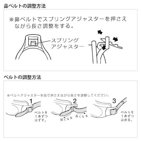 くもり止めスイミングゴーグル 両眼度付きセット SWANS SPALDING スワンズ FO-1 競泳 水泳 プール 水中メガネ 眼鏡 水中ゴーグル 度入り 度つき レンズ 山本光学｜upup｜05