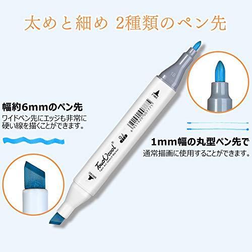 大流行中 Ikasus イラストマーカー マーカーペン 80色セット 油性 2種類のペン先 アートマーカー カラーペン コミック用 マーカー Www We Job Com