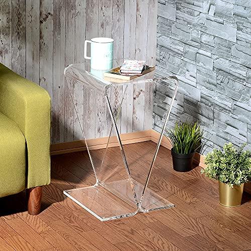 Kuai】アクリル サイドテーブル コの字 テーブル おしゃれ 透明