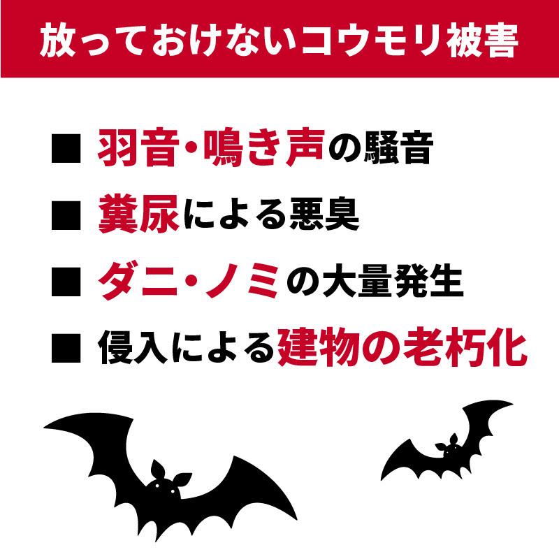 コウモリ忌避剤 コウモリ バイバイ！ 日本製 天然成分 天然ハッカ油使用 コウモリ忌避 こうもり 対策 撃退 コウモリ駆除 忌避剤｜uqlife｜03