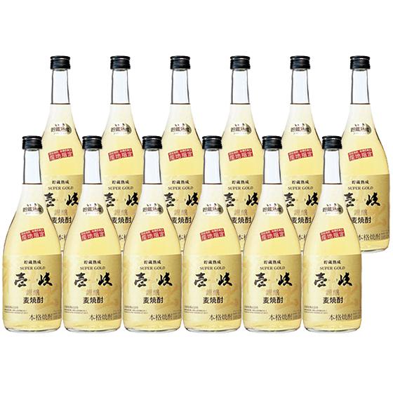 22゜壱岐スーパーゴールド 720ml 12本セット 焼酎 : うらかわ酒店