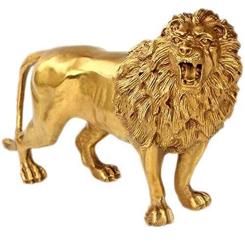 楽天ランキング1位 Nanxi Brass Lion Statue Home Decoration Feng Shui Office Lucky Ornaments Brings Wealth And Good Luck Home Garden Decoration並行輸入品 安い Warpcomputers Com