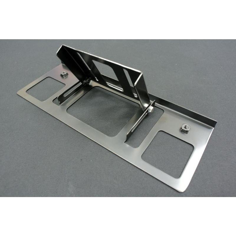 ナンバーステー 可変式 汎用 ナンバープレート ステー 移設