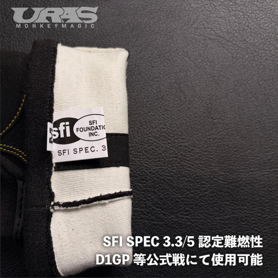 レーシンググローブ　４輪　公認 ドリフト　難燃　耐火　紫　水色　赤　黄色　黒　緑　SFI　SFI3.3/5 URAS |  | 11