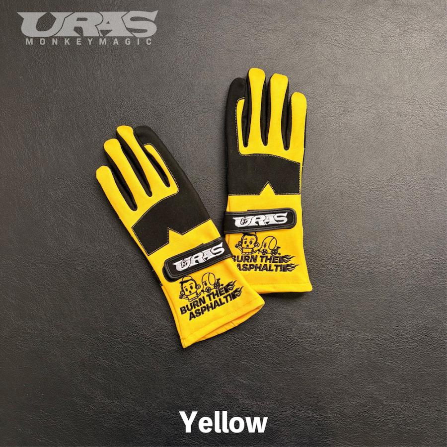 レーシンググローブ　４輪　公認 ドリフト　難燃　耐火　紫　水色　赤　黄色　黒　緑　SFI　SFI3.3/5 URAS |  | 04